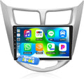 CAMECHO Android 13 Car Stereo for 2010-2016 Hyundai Accent - Smooth