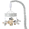 Peanutshell Crib Mobile Safari Plush Mobile for Baby - 12 Lullabies
