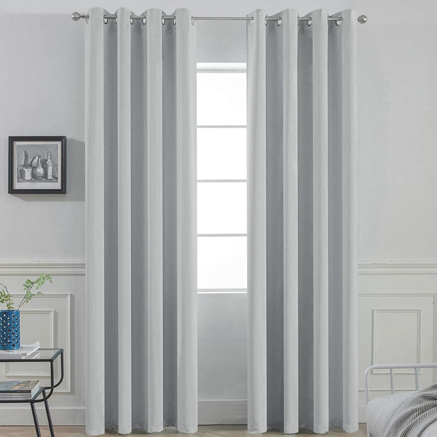 Yakamok Blackout Curtains for Room Darkening and Insulation