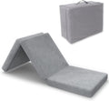 4 in Single Memory Foam Folding Mattress - Trifold Portable Guest Pad