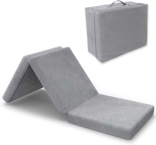 SINWEEK 4 Inch Memory Foam Folding Mattress for Versatile Use