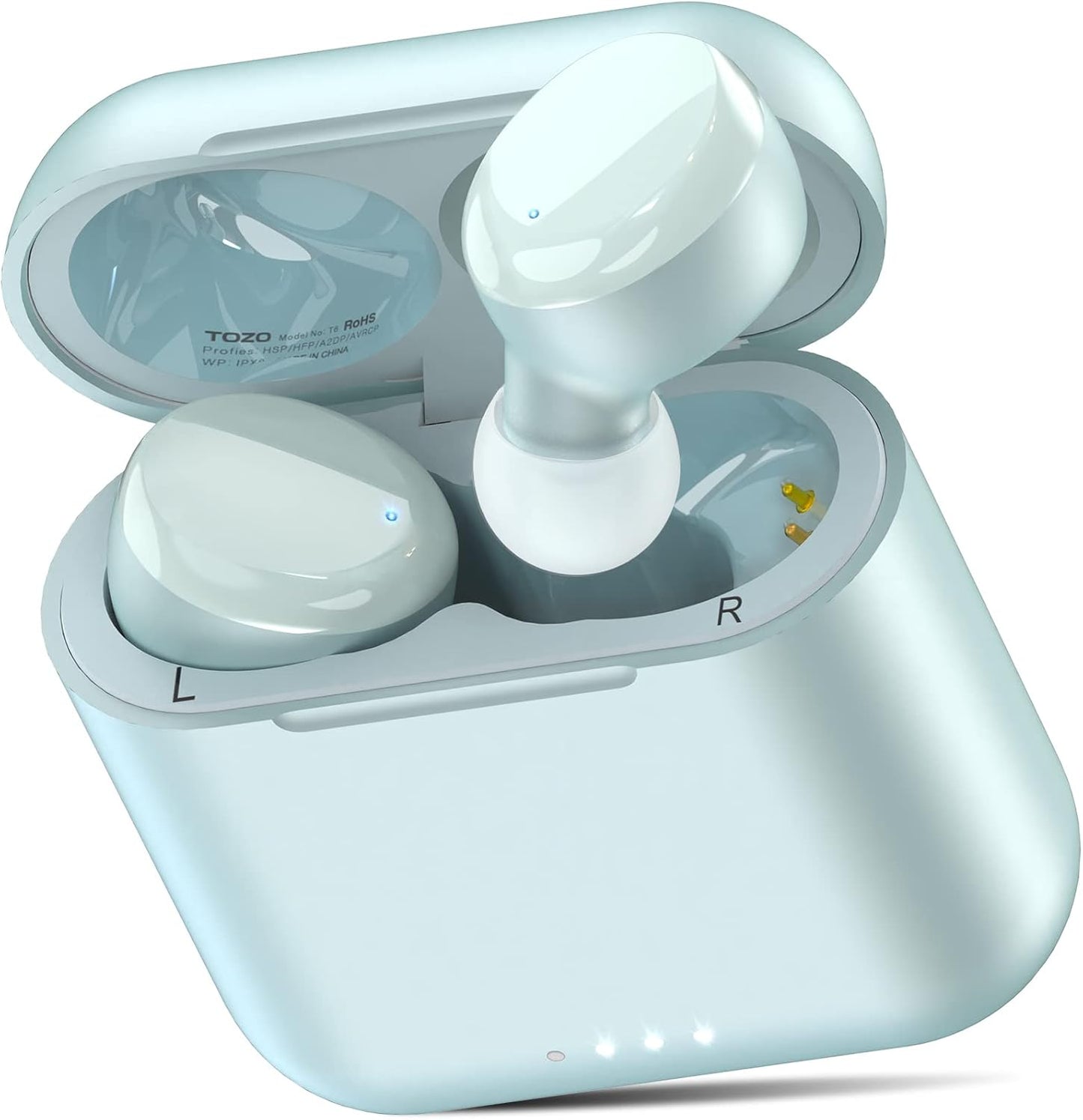 TOZO T6 Wireless Earbuds: 50Hrs Playtime, Custom EQ, IPX8