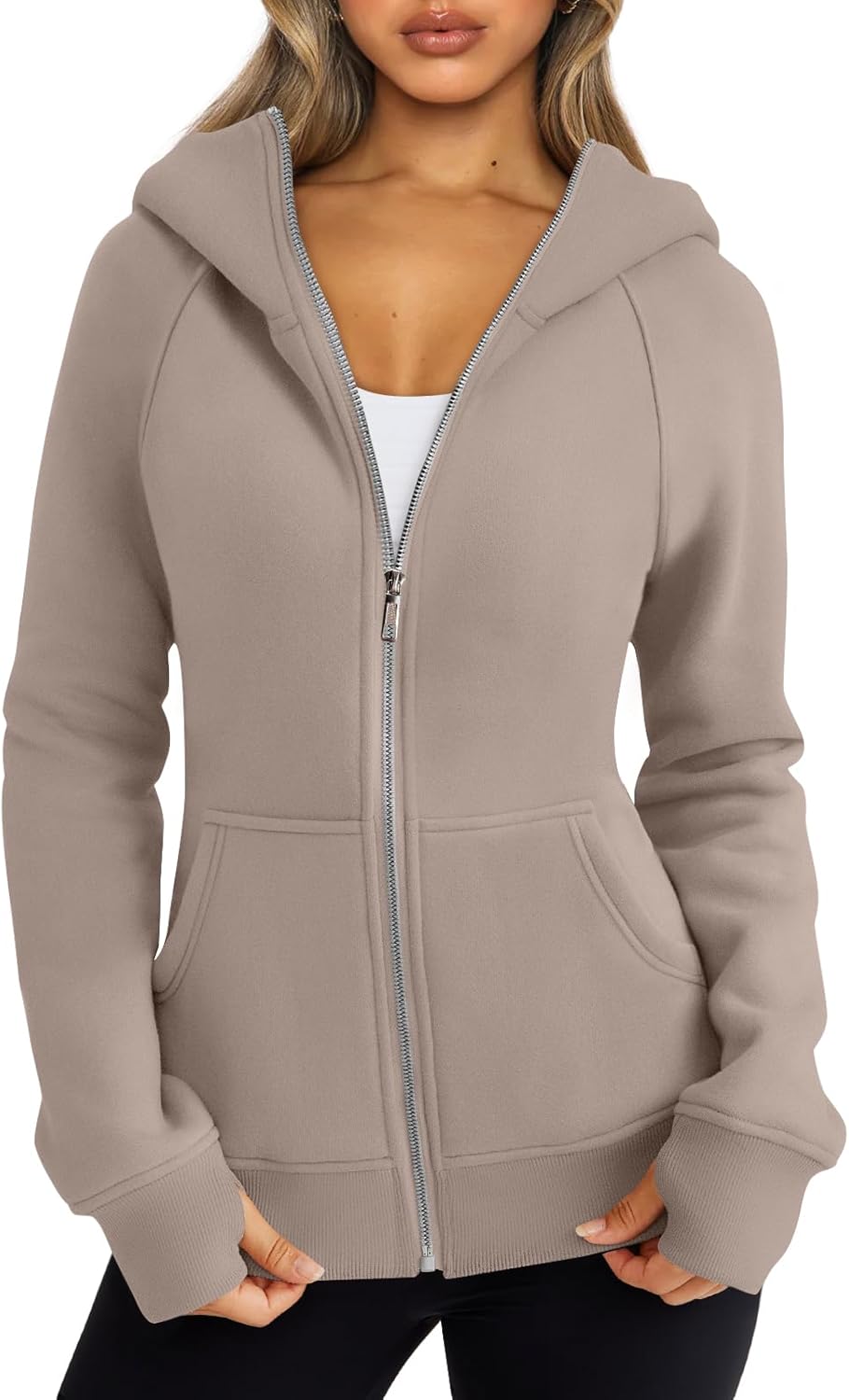 Trendy Queen Cozy Zip Hoodie
