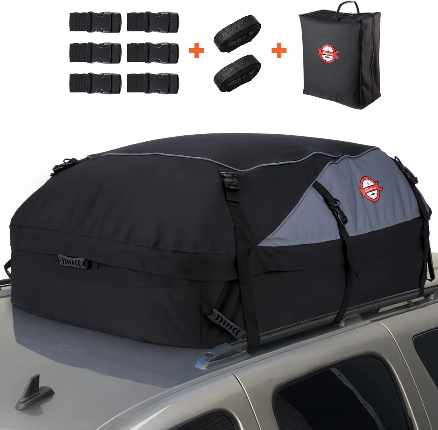 Sailnovo Car Rooftop Cargo Carrier Bag for Extra Storage Space