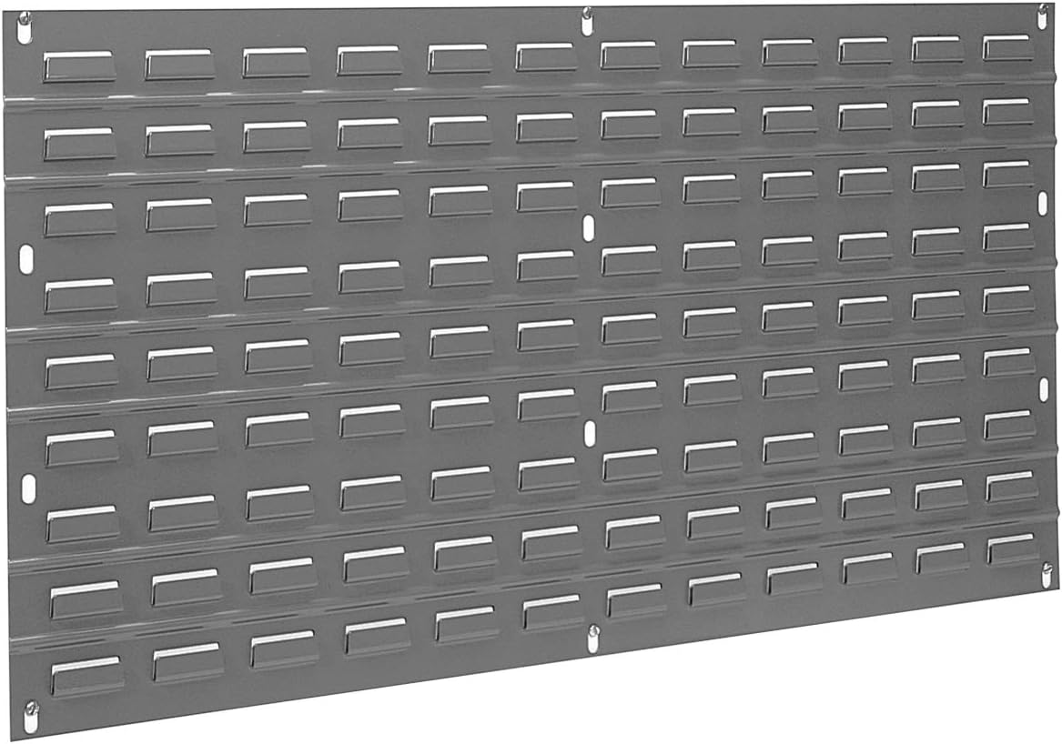 Heavy Duty Wall Mount Garage Storage Steel Louvered Panel System