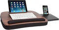 Multi Tasking Lap Desk with Memory Foam Cushion - Large Wood Top