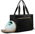 mommore Breast Pump Bag Diaper Tote with Laptop Sleeve