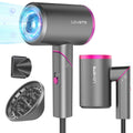 Hair Blow Dryer with Diffuser 1800W Ionic - Compact Travel Dryer