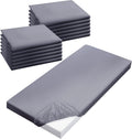 12 Pcs Daycare Cot Sheets 48 x 24 in - Soft Breathable Nap Sheets