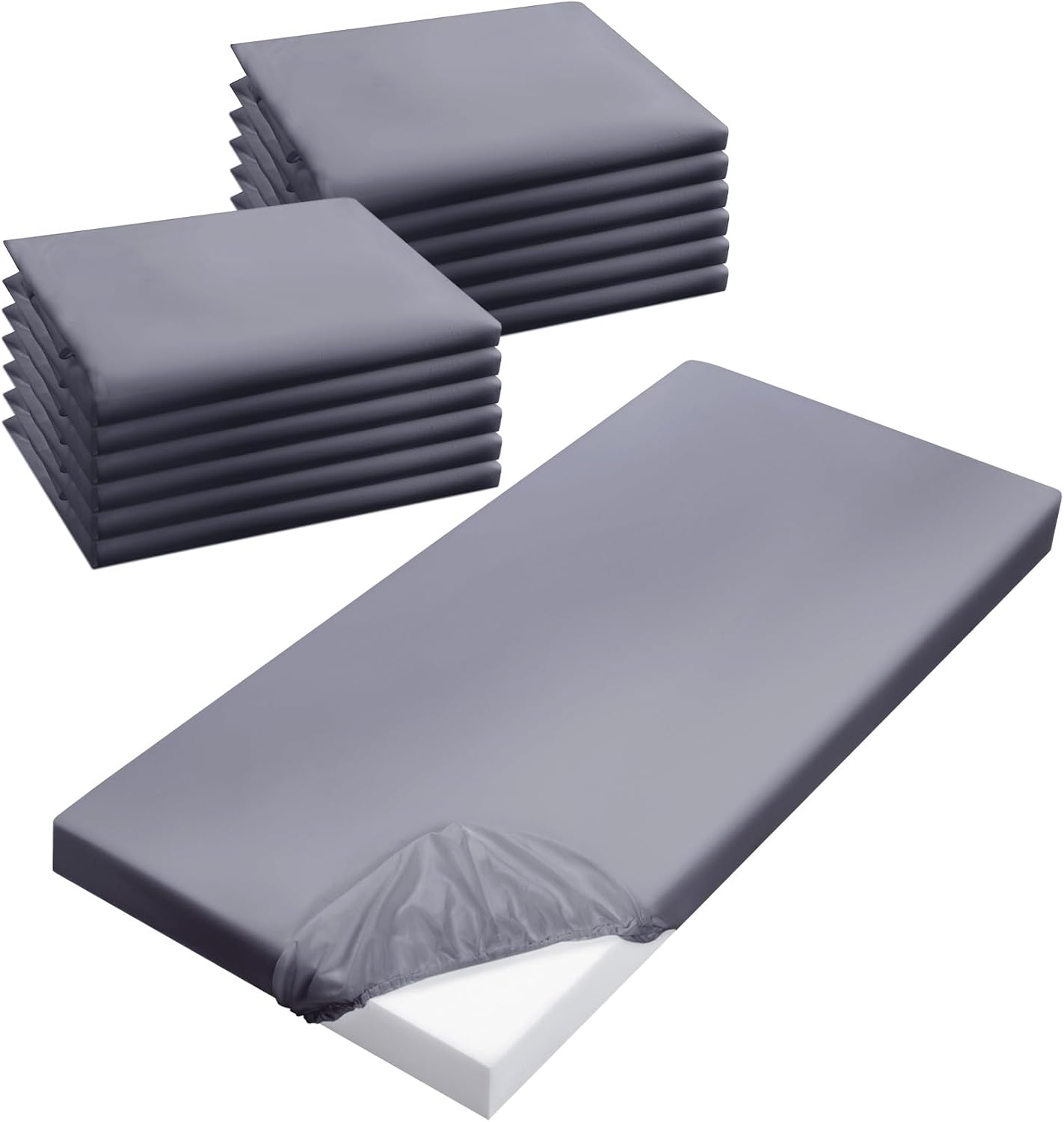 12 Pcs Daycare Cot Sheets for Kids Soft Breathable Nap Time