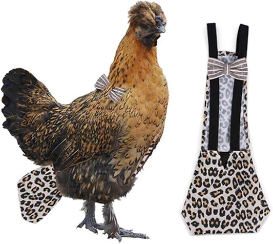 Washable Adjustable Duck Diaper, Portable Hen Clothing - HongGun