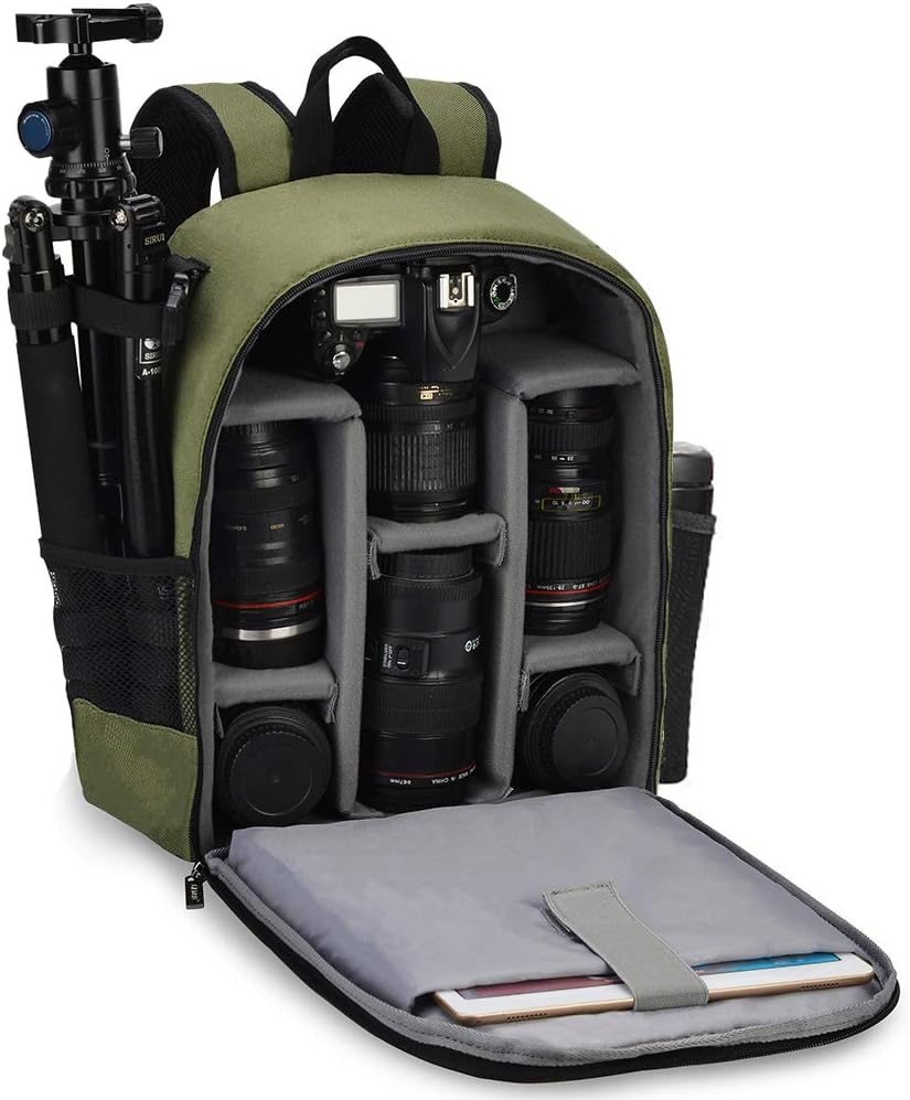 CADeN Camera Backpack for DSLR/SLR - Waterproof & Spacious