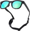 Bendable Flexible Polarized Newborn Baby Sunglasses with Strap - Soft