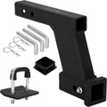 10000lbs 8-Inch Hitch Receiver Extension Riser 2in Receiver - Durable