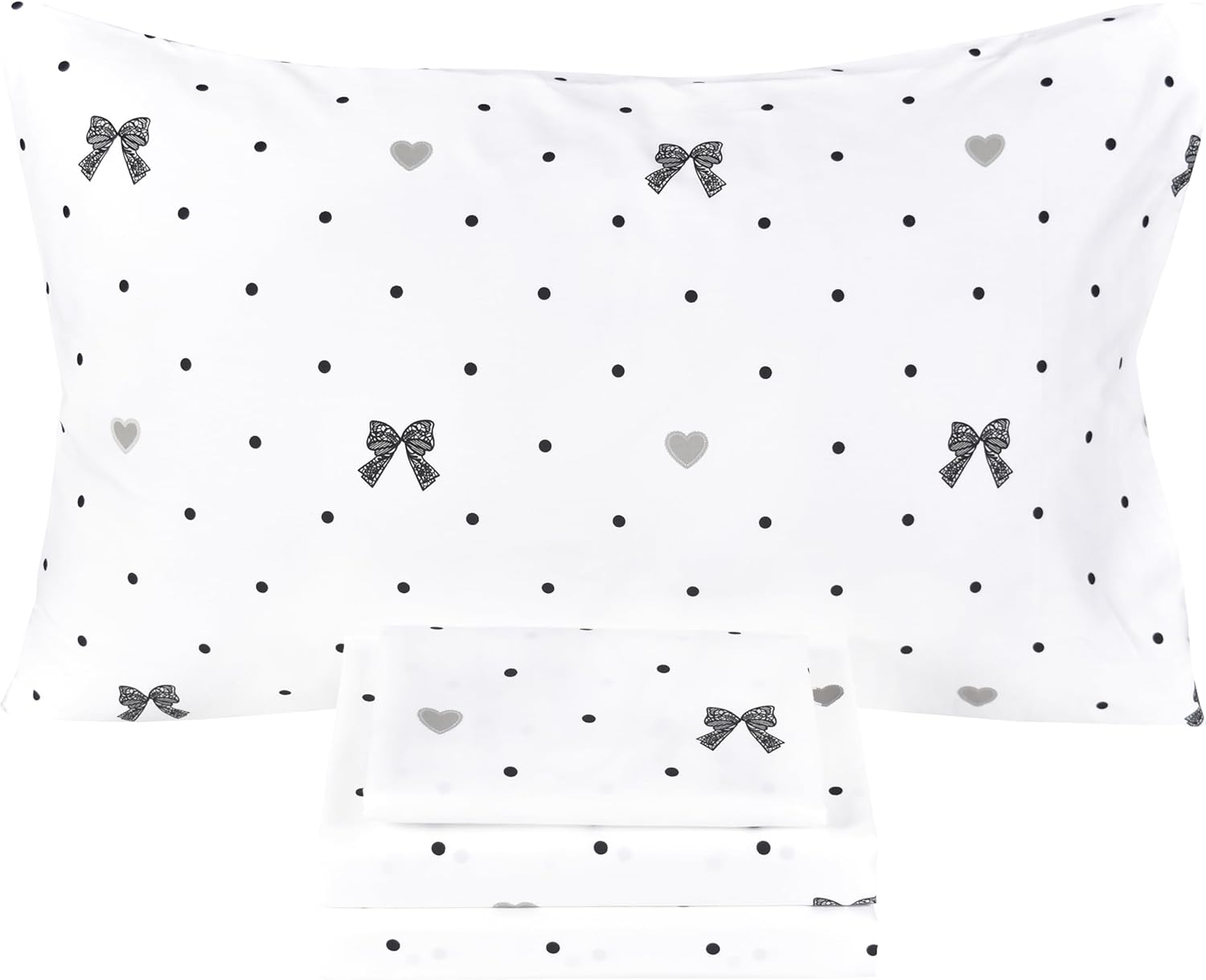 Scientific Sleep 100% Cotton Full Bed Sheet Set for Kids