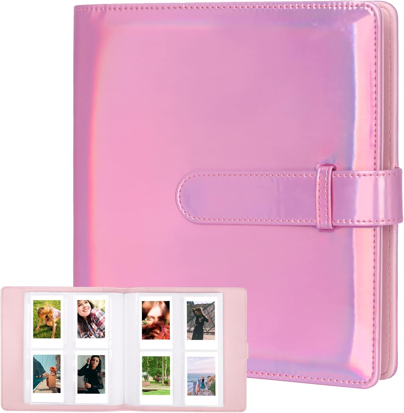 Organize Memories in Style with 256-Pocket Instax Mini Album