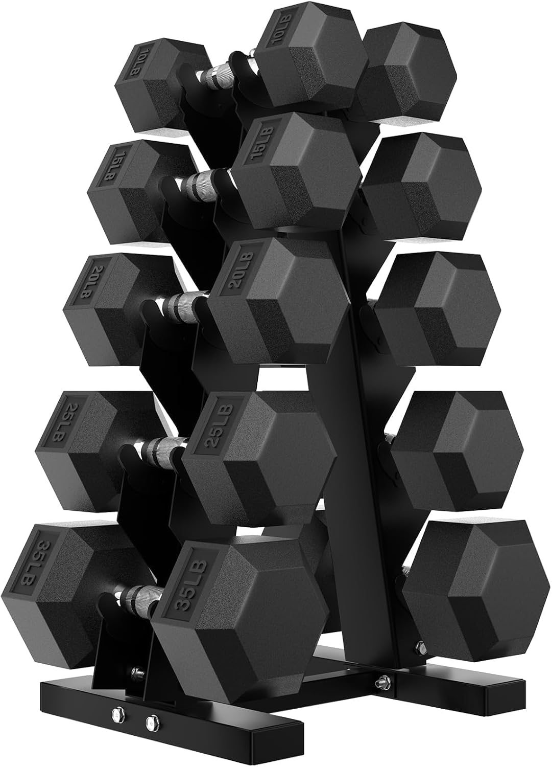 Hex Dumbbell Sets with Rack for Ultimate Strength Training