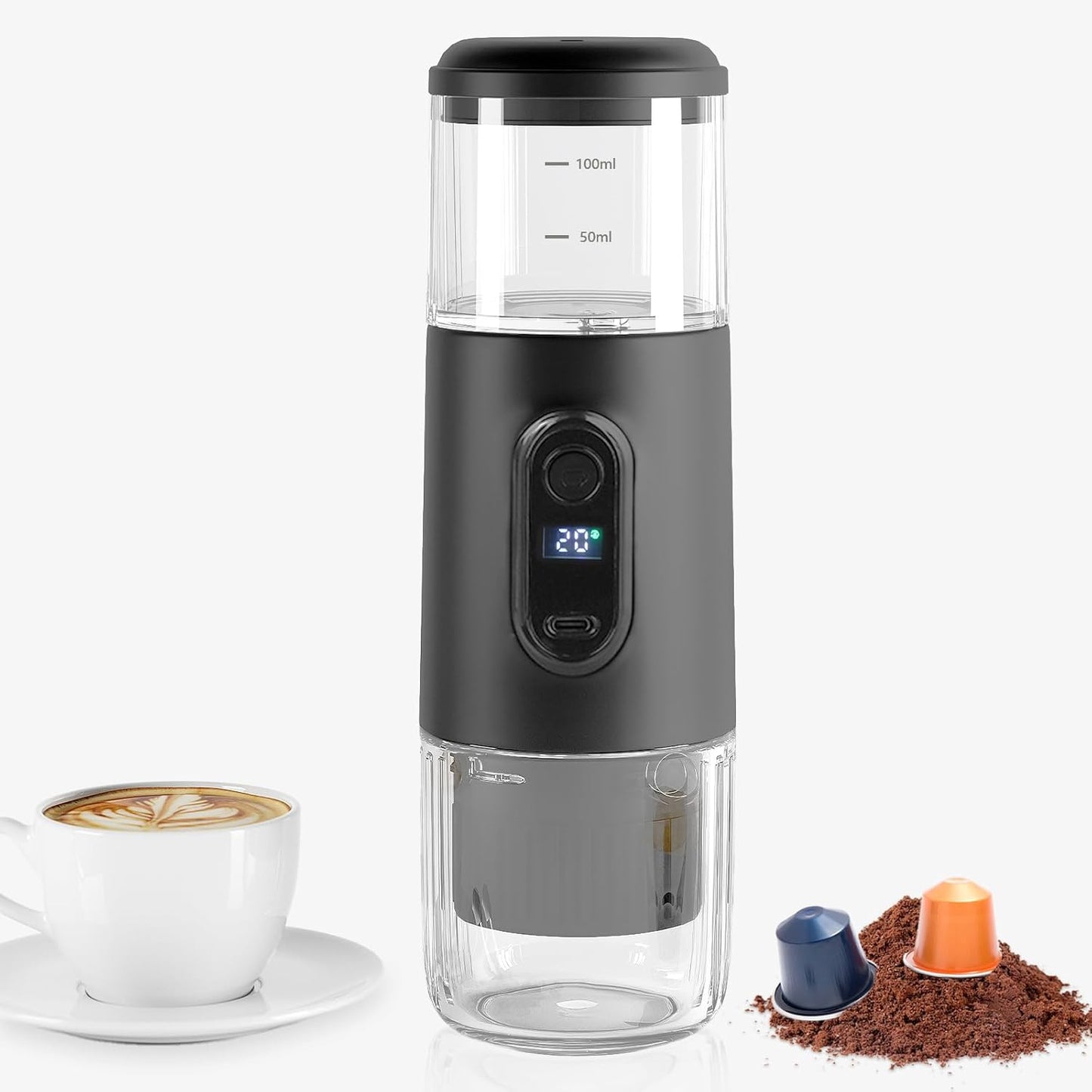 Wireless Espresso Maker - Brew Anywhere, Anytime!
