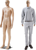 73 Inch Full Body Mannequin with Metal Base for Retail Display