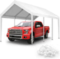 10x20FT Heavy Duty Waterproof Carport Canopy Replacement Cover