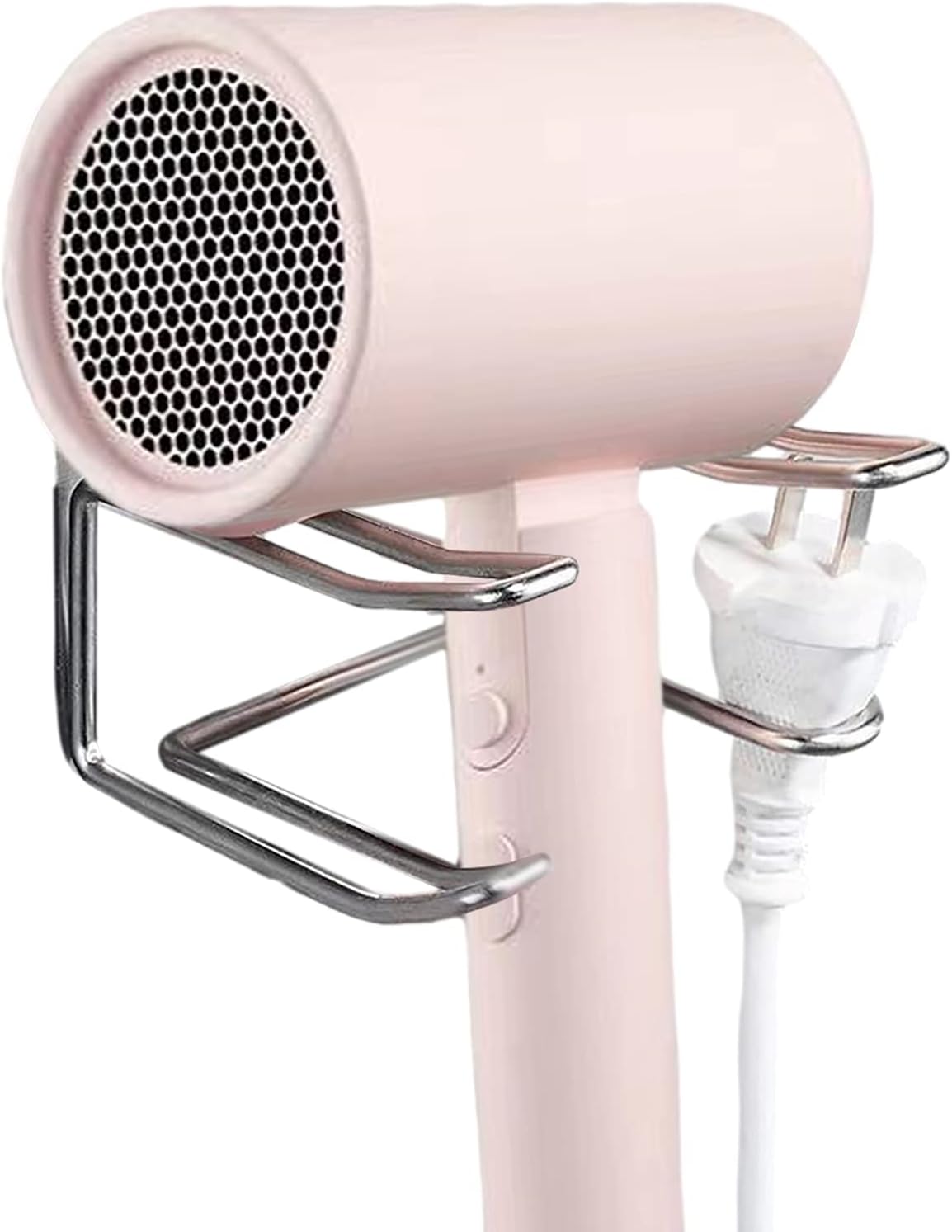 Space-Saving Hair Dryer Holder - No Drill Salon Rack