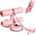 Portable Ab Trainer with 3 Heights, Suction Cup & Resistance Band