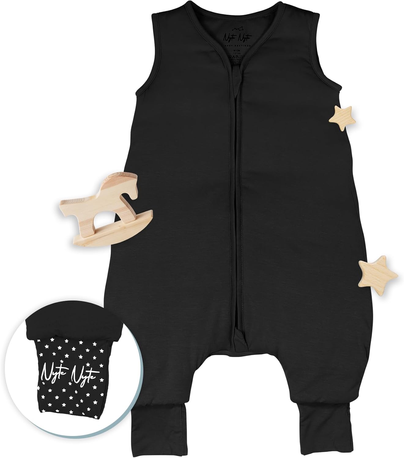 Nyte Nyte Baby 1.0-TOG Sleeveless Sleep Sack for Cozy Nights