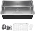 32x18 Undermount Kitchen Sink - Premium Stainless Steel Design
