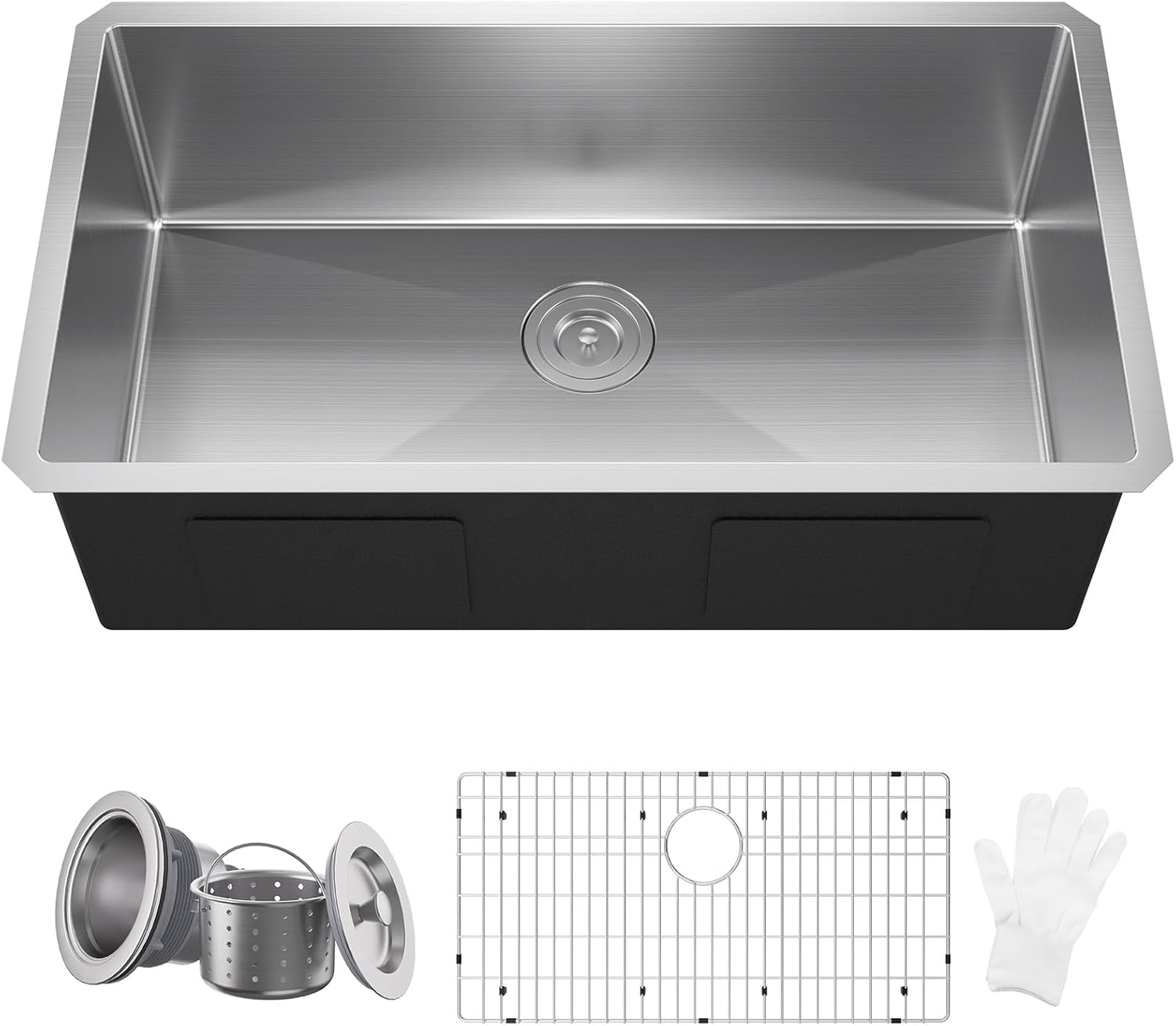 32x18 Undermount Kitchen Sink - Premium Stainless Steel Design