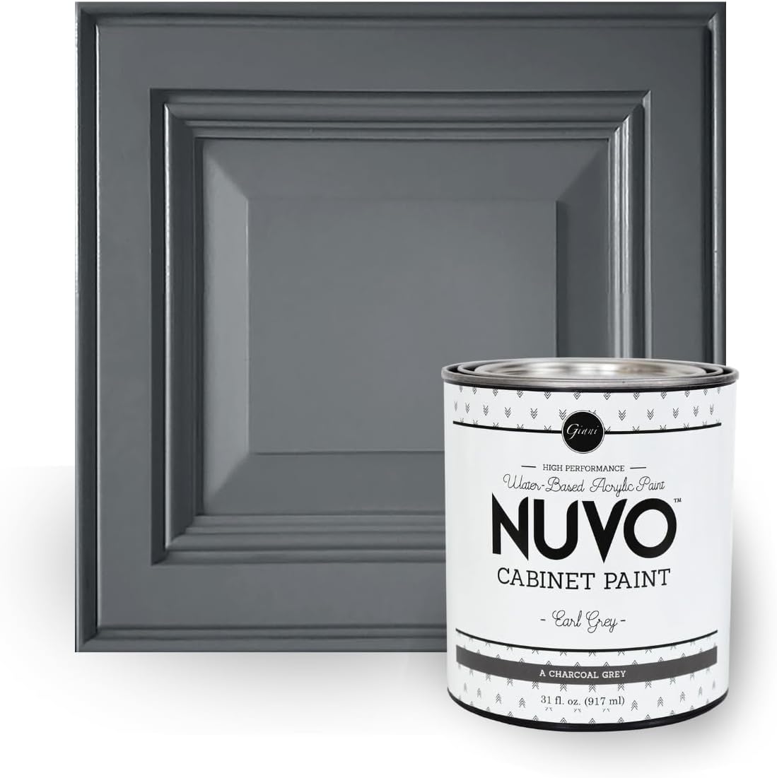 Nuvo Cabinet Paint by Giani in Earl Grey - Modern Finish