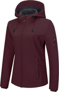 Outdoor Ventures Women's Softshell Jacket with Hood (Style ZYGH)