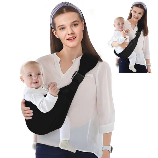 Labor-Saving Baby Sling Carrier - Hands-Free Comfort!