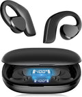 Open Ear Headphones Bluetooth 5.3 - Comfortable 60H Playtime