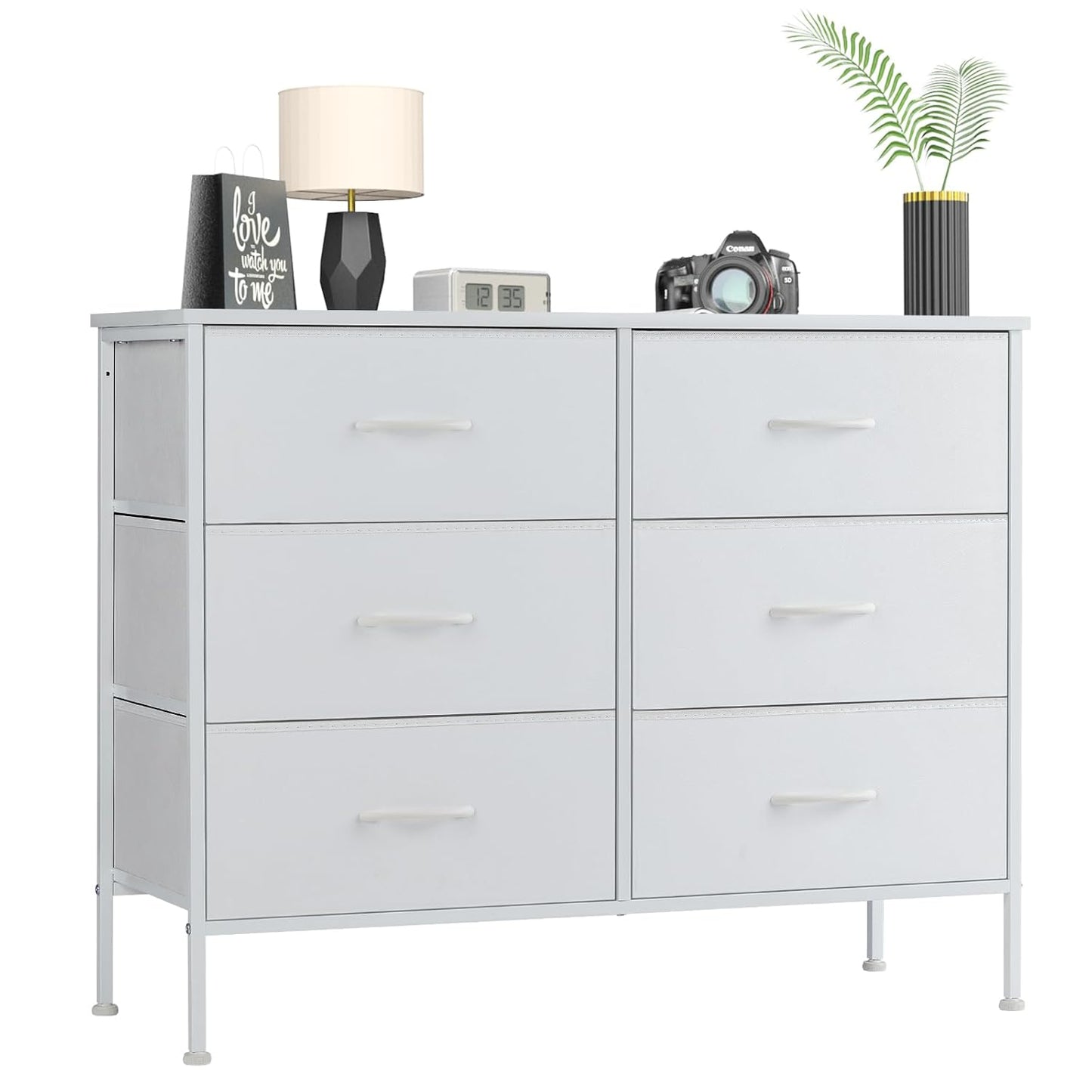 Dresser for Bedroom with 6 Drawers - Stylish Storage Solution