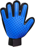 Pet Grooming Glove Gentle Deshedding Brush - Five-Finger Massage
