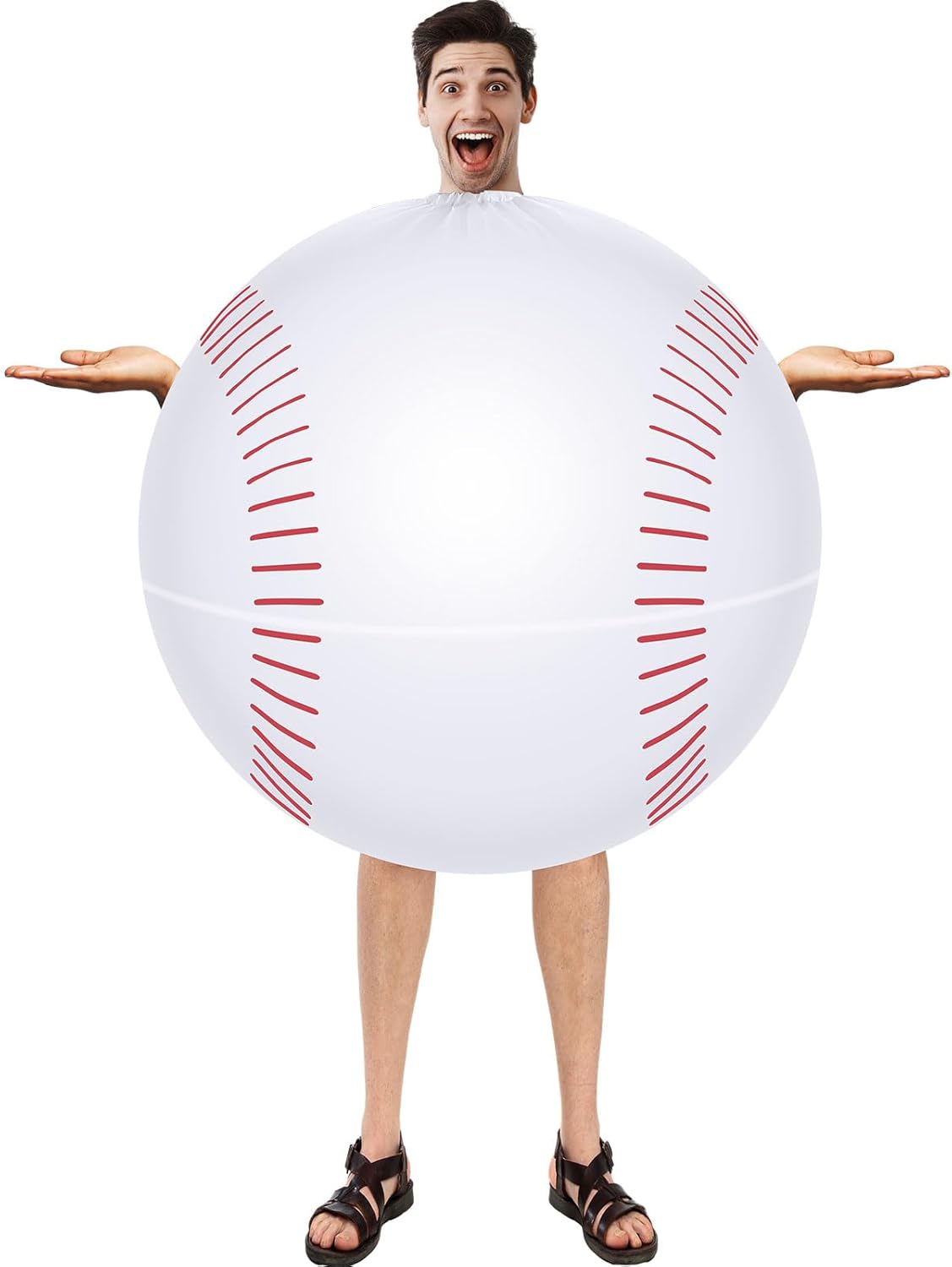 Adult Inflatable Costume for Sports Party Fun and Laughter