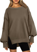 Trendy Queen Womens Oversized Sweatshirt Crewneck - Y2K Fall Fit