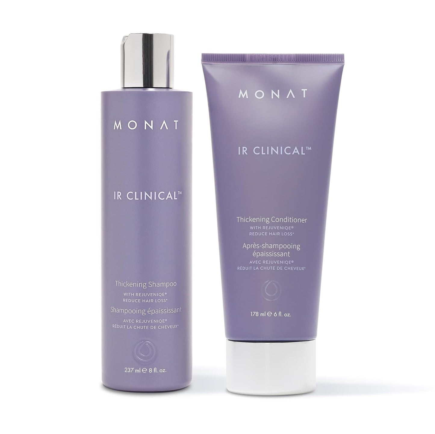 MONAT IR Clinical Thickening Shampoo & Conditioner Set for Fuller Hair