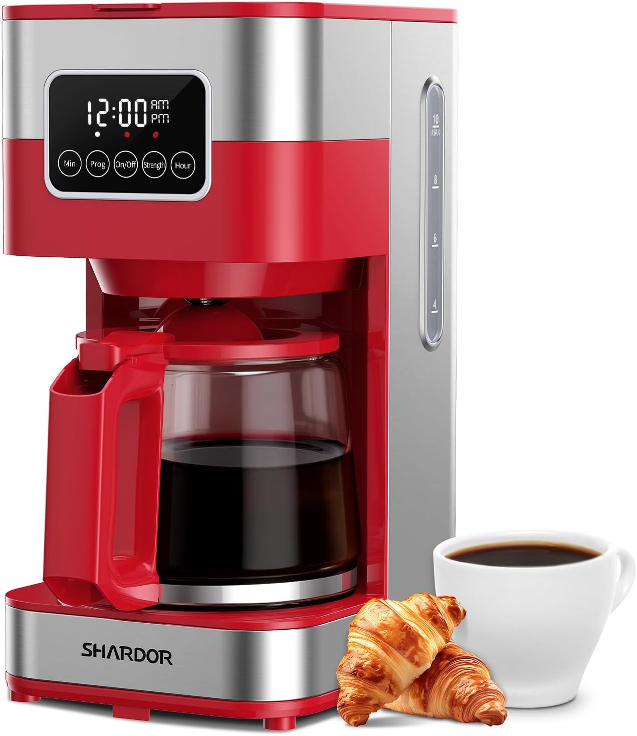 SHARDOR 10-Cup Programmable Coffee Maker with Auto Shut Off