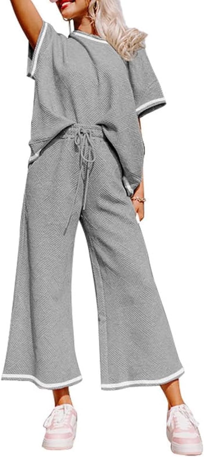 SHEWIN Women's 2 Piece Outfits for Casual Comfort and Style