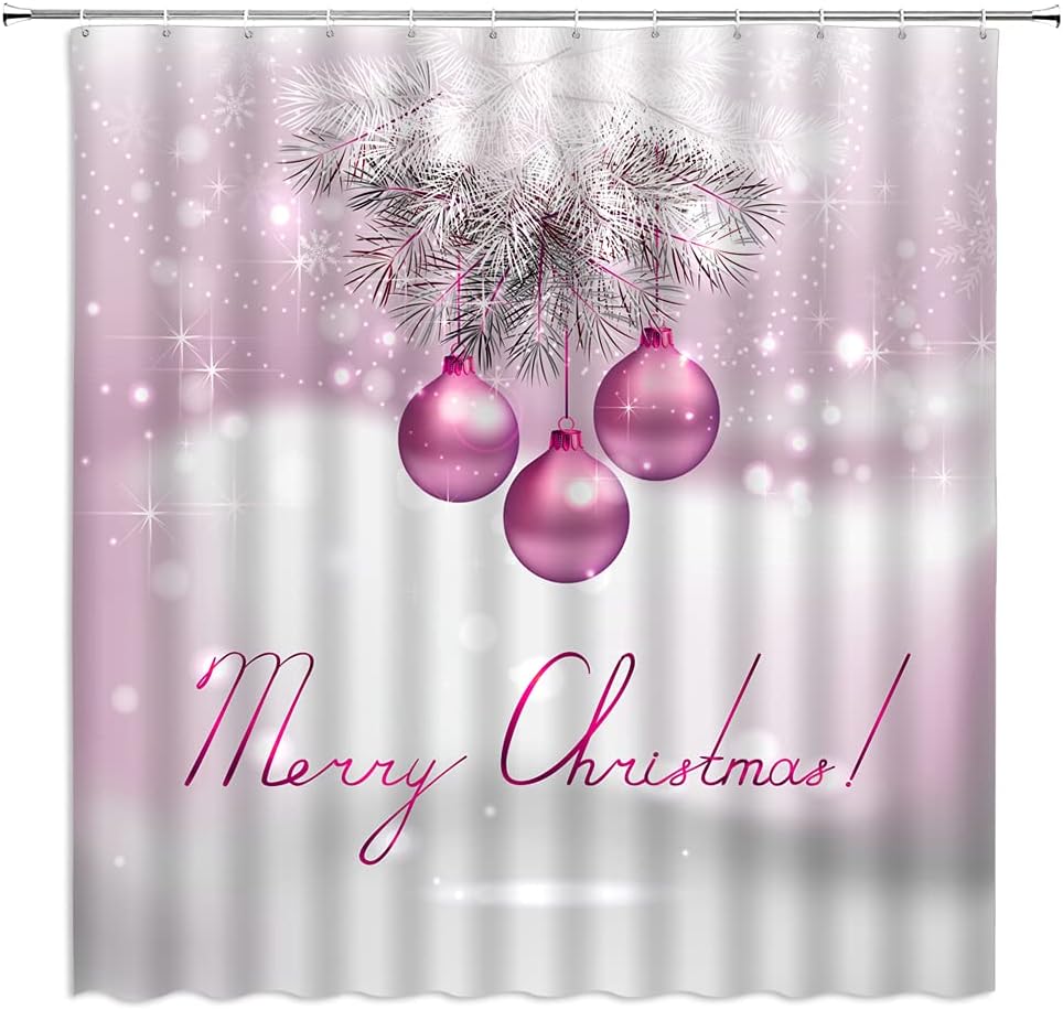 Christmas Joy Shower Curtain Set