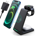 Fast 3-in-1 Wireless Charging Station - Organize and Power Up!