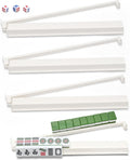 Mahjong Racks with Pushers and Dice - Compact All-in-One Set