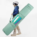 Large Capacity Ski Equipment Bag with Wheels - Ideal for Travel