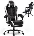 Gamer's Dream: GTPLAYER Gaming Chair with Footrest