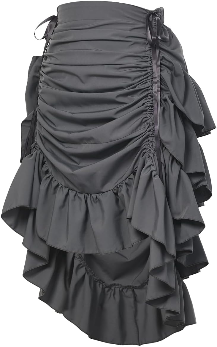 Victorian Steampunk Skirt for Women - Perfect Pirate Costume