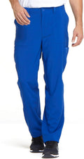 Men's Scrub Pant Natural Rise Drawstring Bottoms with 6 Pockets