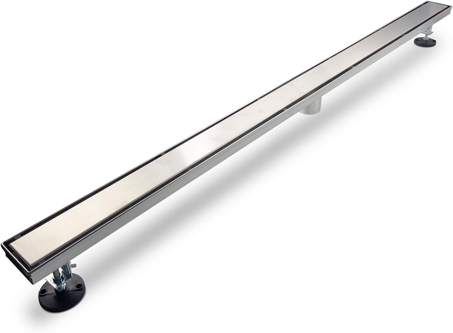 Linear Shower Drain 72 inch with Tile Insert for Modern Bathrooms