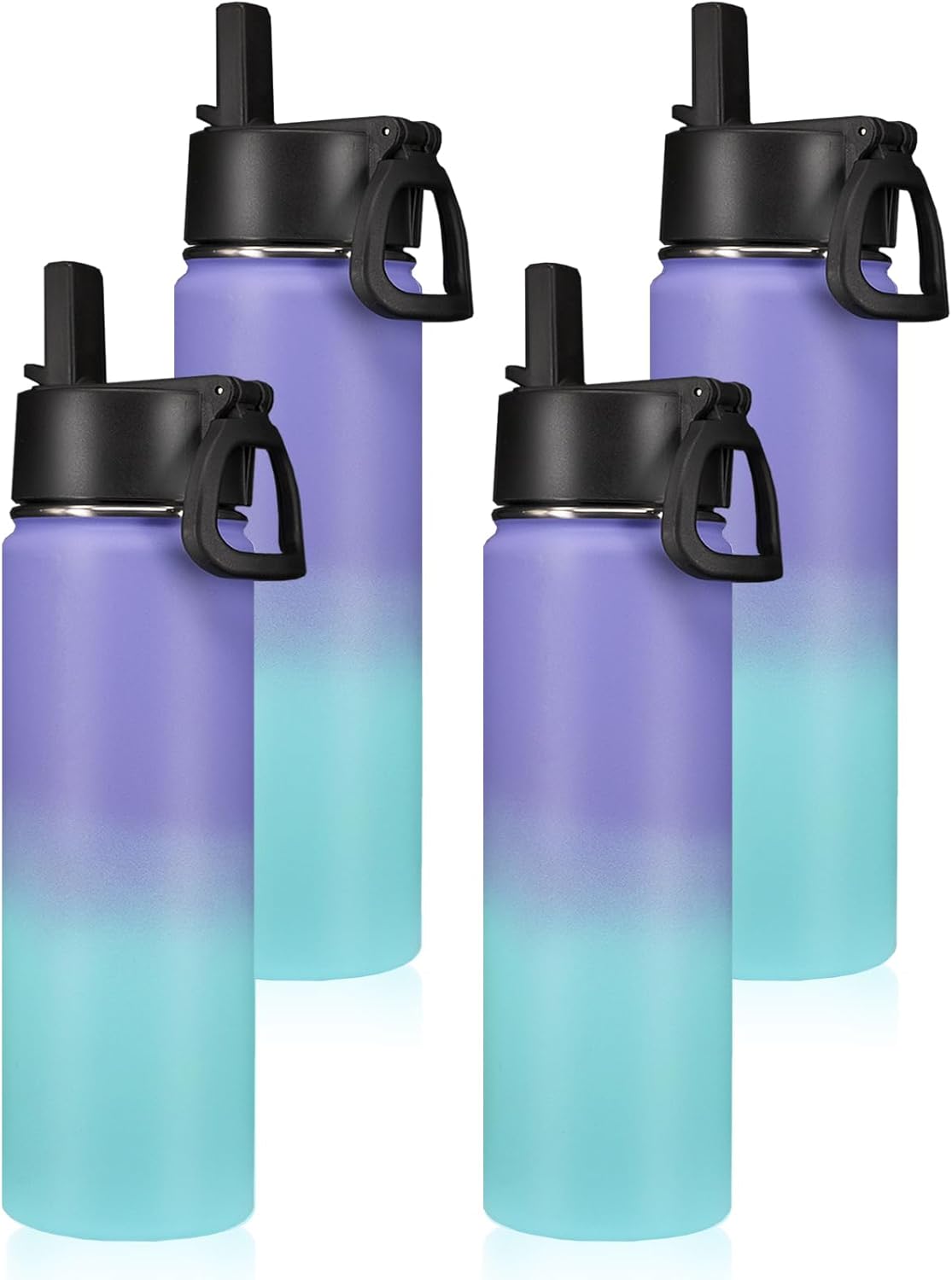 Neihepal Insulated Water Bottles Bulk for All-Day Hydration