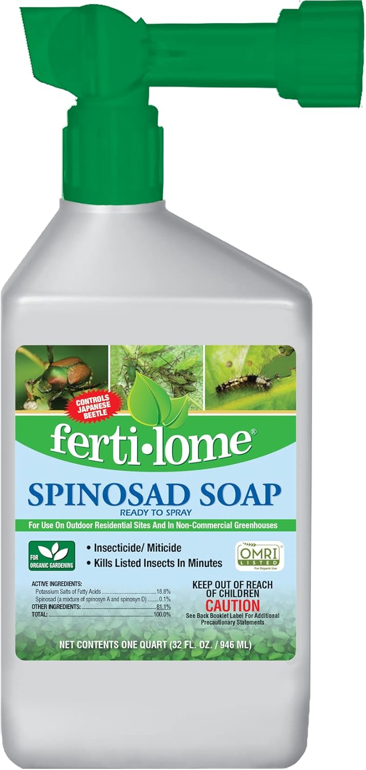 Fertilome Spinosad Soap Insecticide for Effective Pest Control